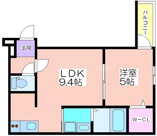 フジパレスあびこＥＡＳＴの物件間取画像